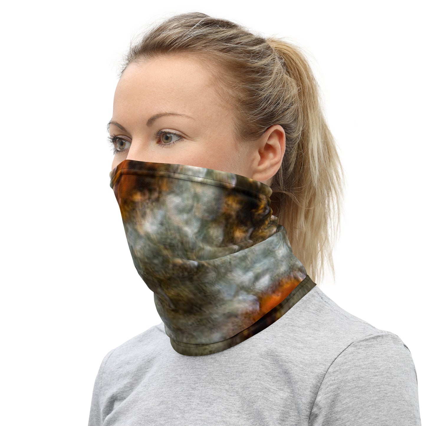 Brown Trout Pattered Neck Gaiter